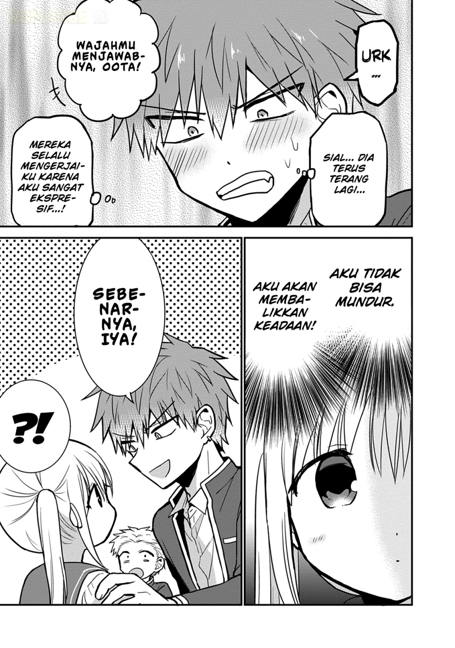 Kao ni denai Kashiwada-san to Kao ni deru Ota-kun chapter 60