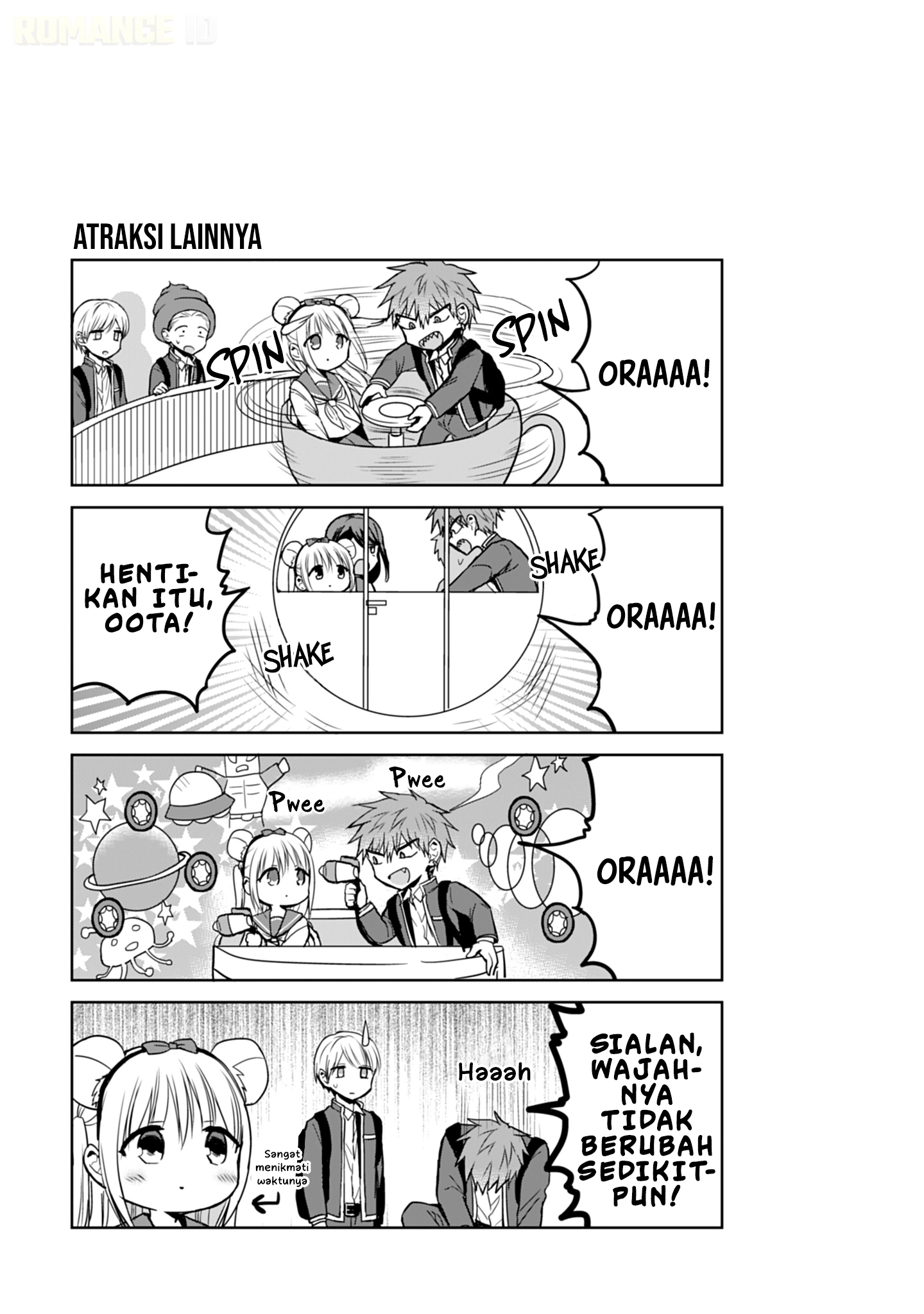 Kao ni denai Kashiwada-san to Kao ni deru Ota-kun chapter 67