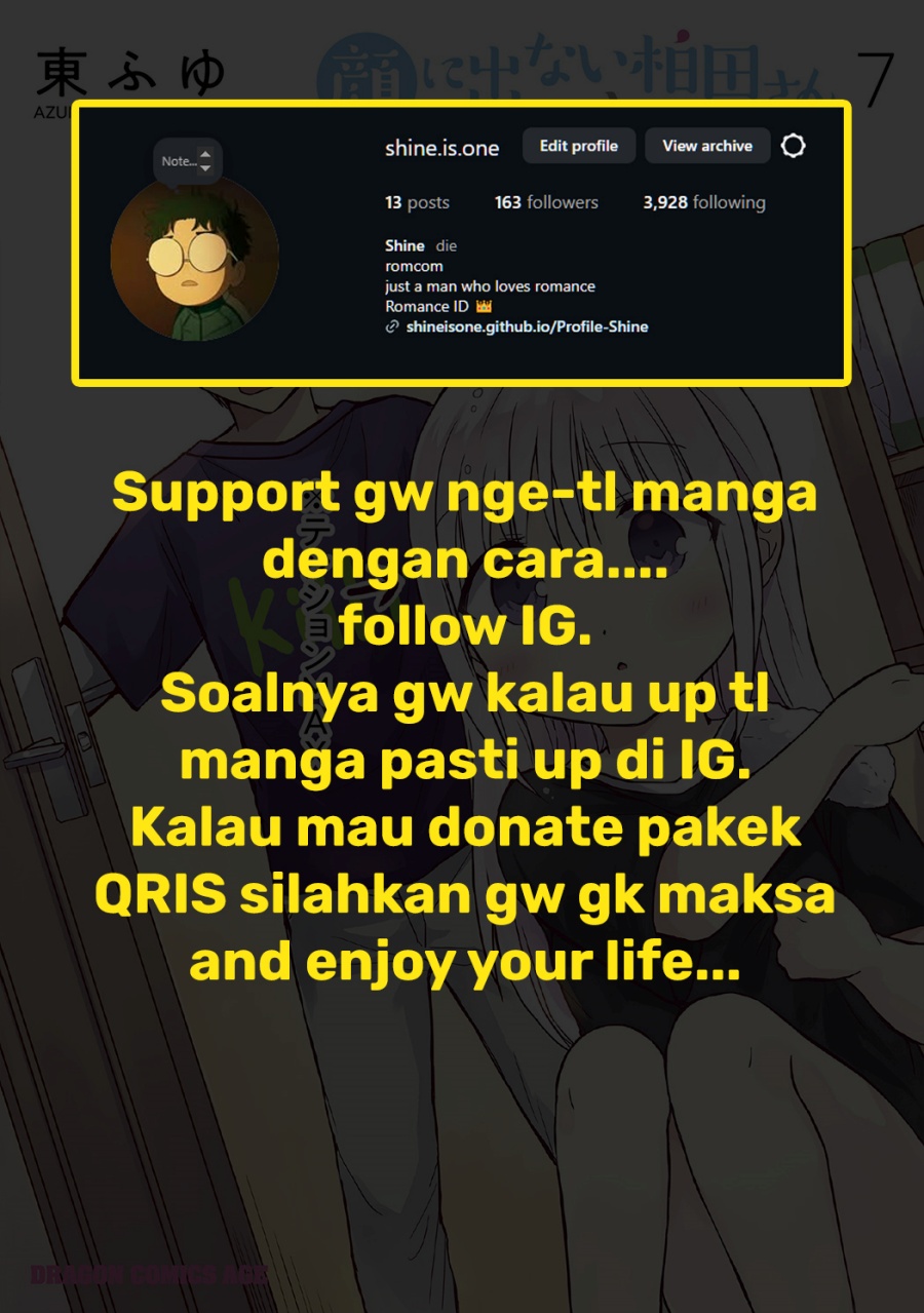 Kao ni denai Kashiwada-san to Kao ni deru Ota-kun chapter 79