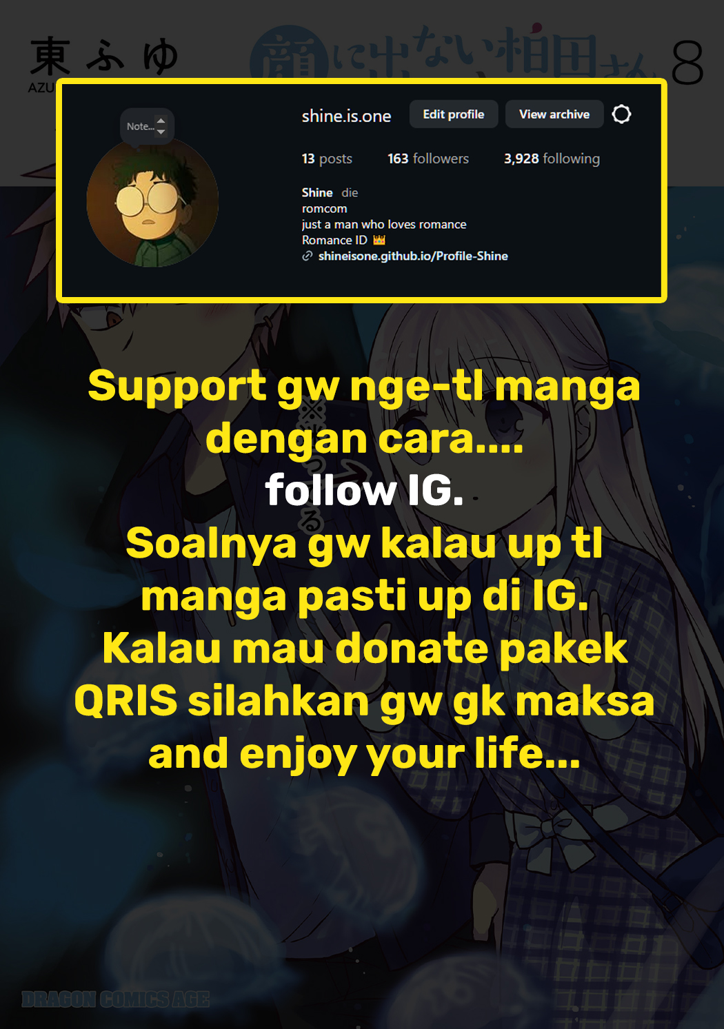 Kao ni denai Kashiwada-san to Kao ni deru Ota-kun chapter 93