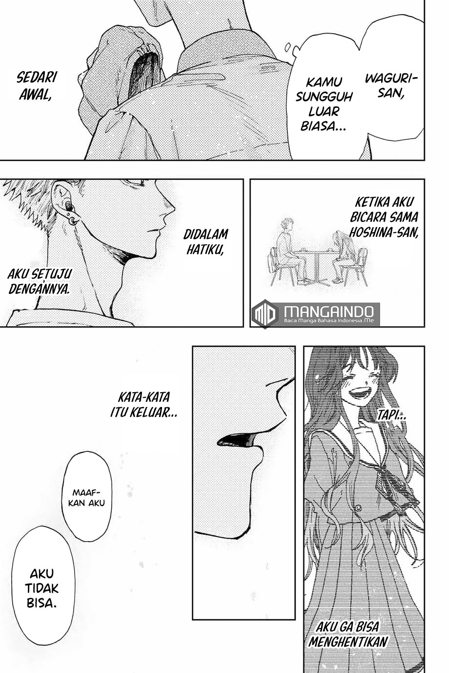Kaoru Hana wa Rin to Saku chapter 9