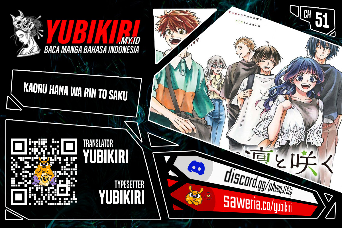 Kaoru Hana wa Rin to Saku Chapter 51 Bahasa Indonesia