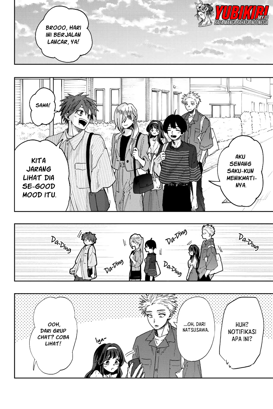 Kaoru Hana wa Rin to Saku Chapter 51 Bahasa Indonesia