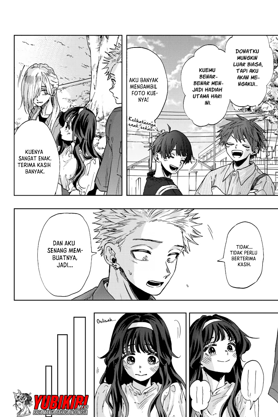 Kaoru Hana wa Rin to Saku Chapter 51 Bahasa Indonesia