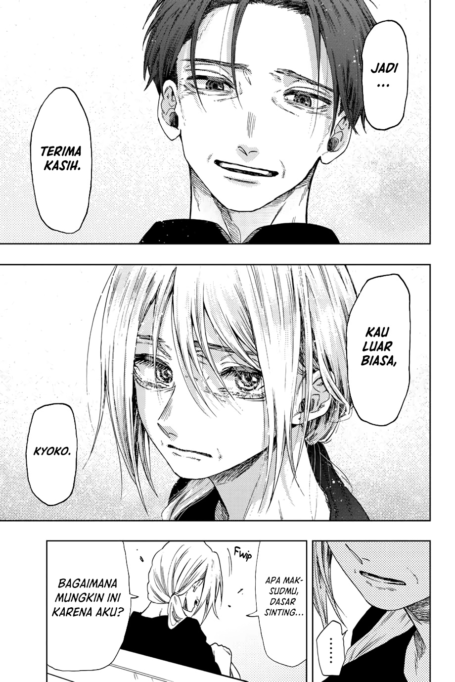 Kaoru Hana wa Rin to Saku Chapter 51 Bahasa Indonesia