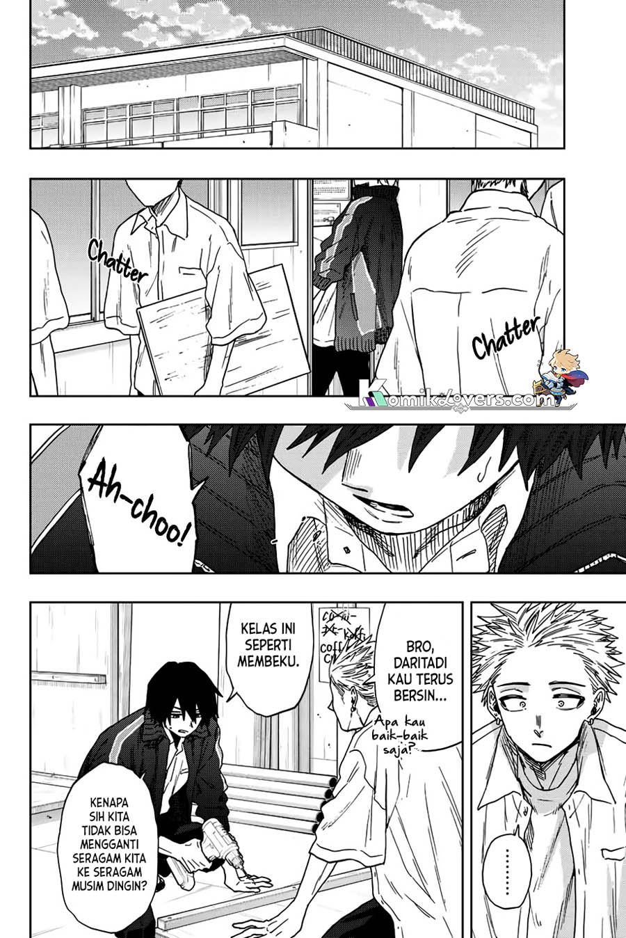 Kaoru Hana wa Rin to Saku chapter 58