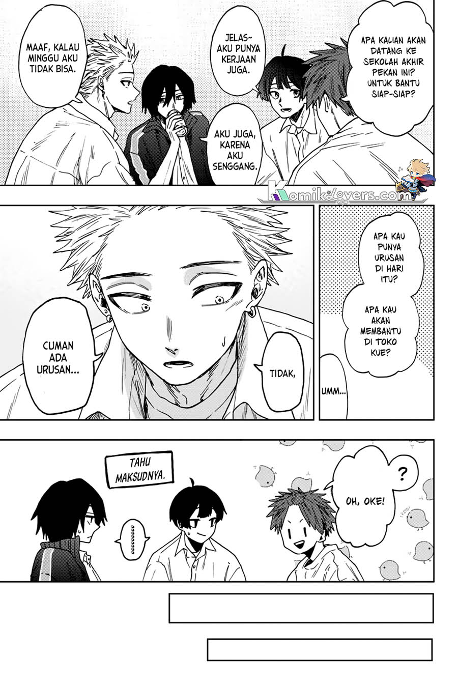 Kaoru Hana wa Rin to Saku chapter 58