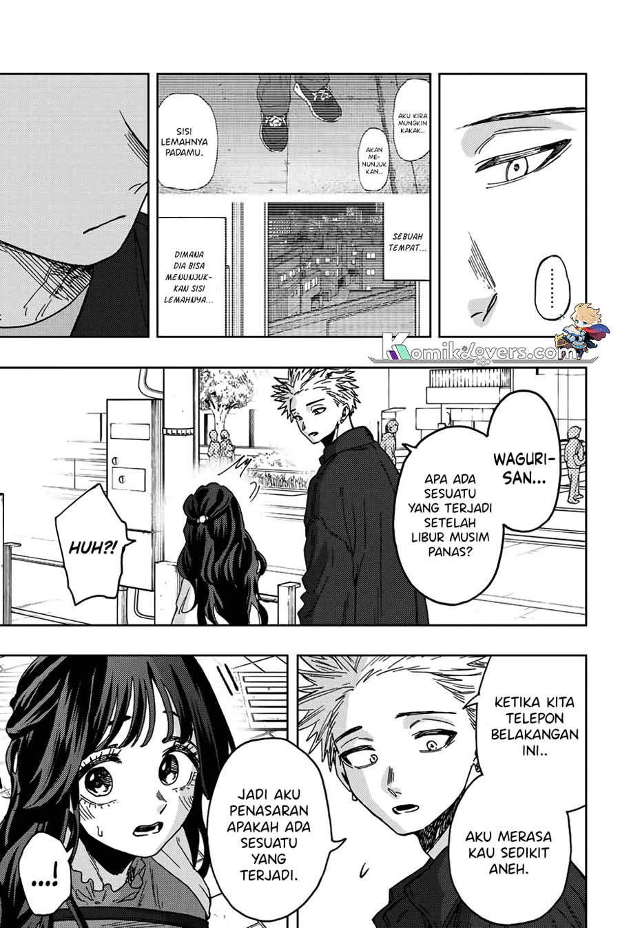Kaoru Hana wa Rin to Saku chapter 58