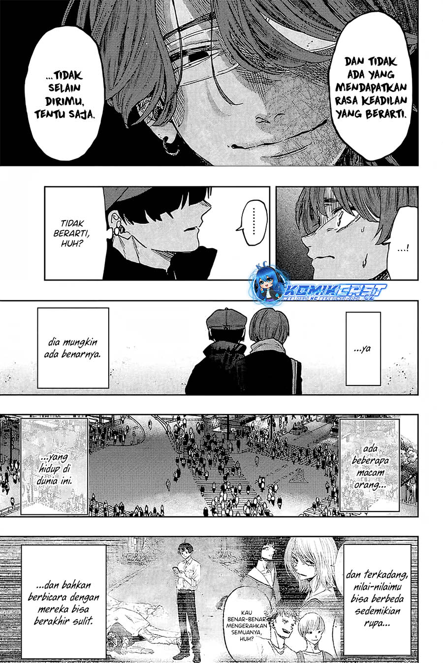 Kaoru Hana wa Rin to Saku chapter 95
