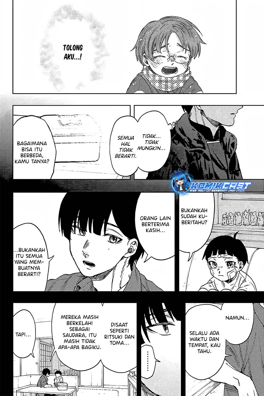 Kaoru Hana wa Rin to Saku chapter 95