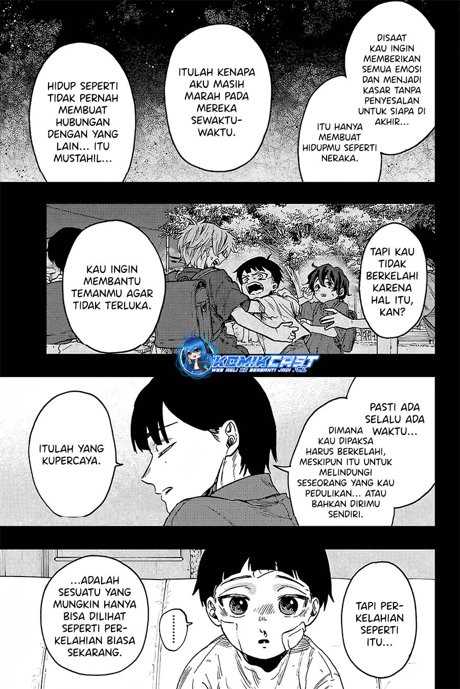 Kaoru Hana wa Rin to Saku chapter 95