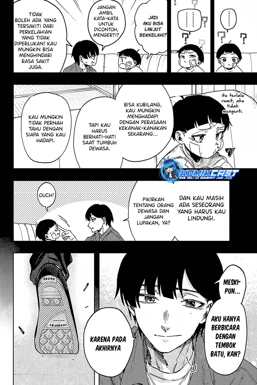 Kaoru Hana wa Rin to Saku chapter 95
