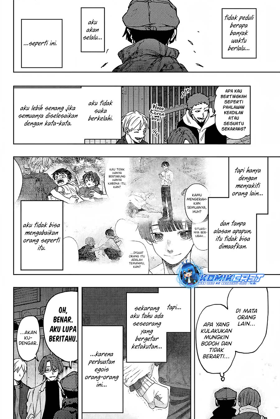 Kaoru Hana wa Rin to Saku chapter 95