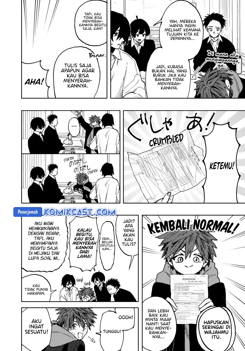 Kaoru Hana wa Rin to Saku Chapter 112 Bahasa Indonesia