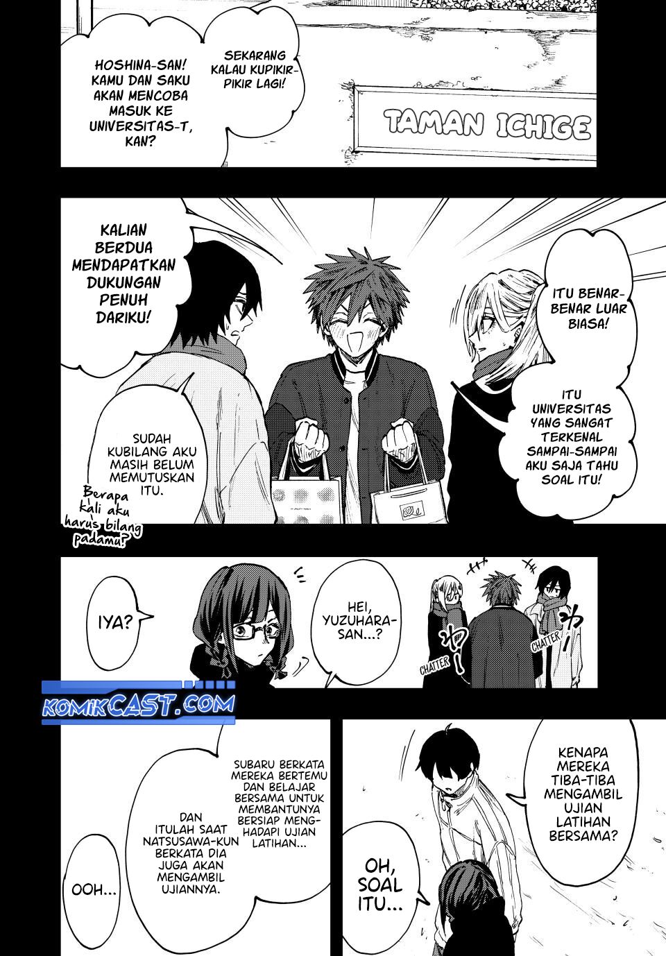 Kaoru Hana wa Rin to Saku Chapter 112 Bahasa Indonesia