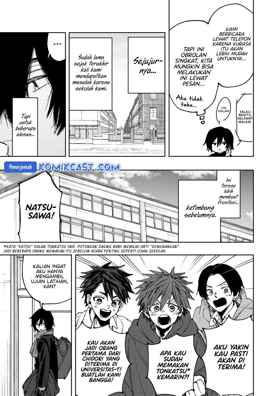 Kaoru Hana wa Rin to Saku Chapter 112 Bahasa Indonesia