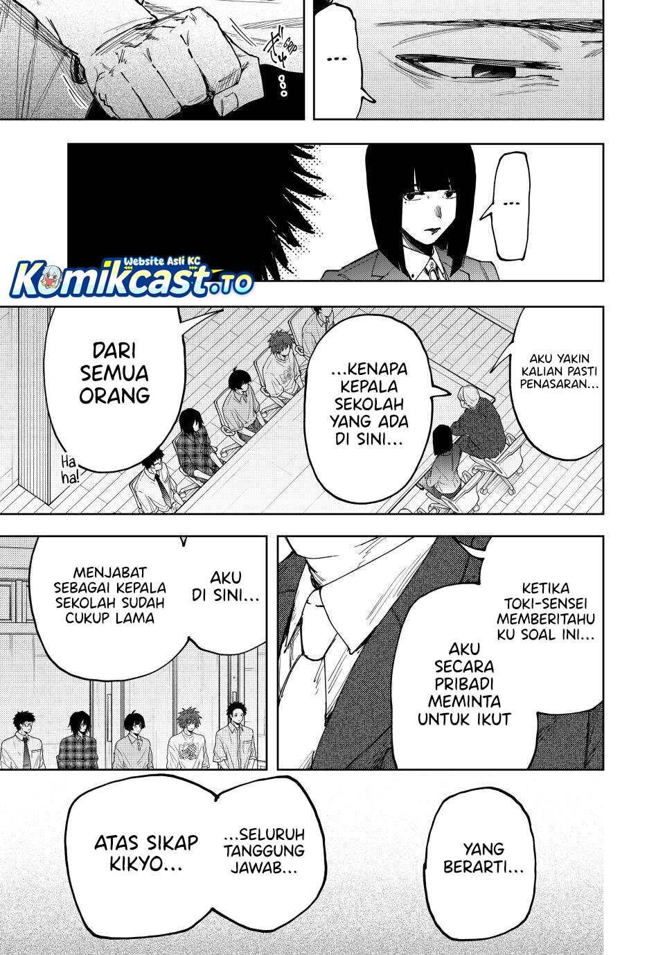 Kaoru Hana wa Rin to Saku Chapter 170 Bahasa Indonesia