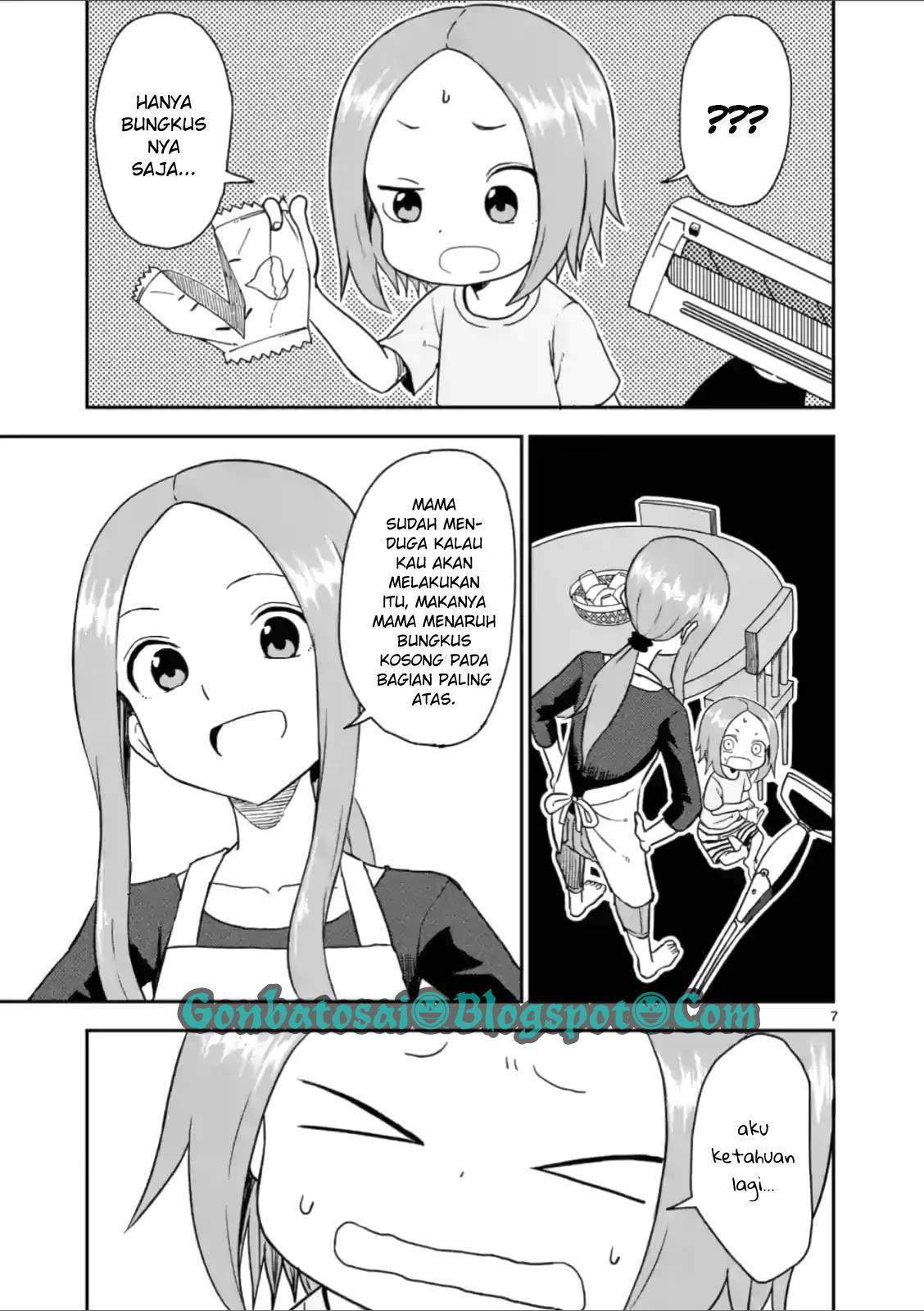 Karakai Jouzu no (Moto) Takagi-san Chapter 46 Bahasa Indonesia