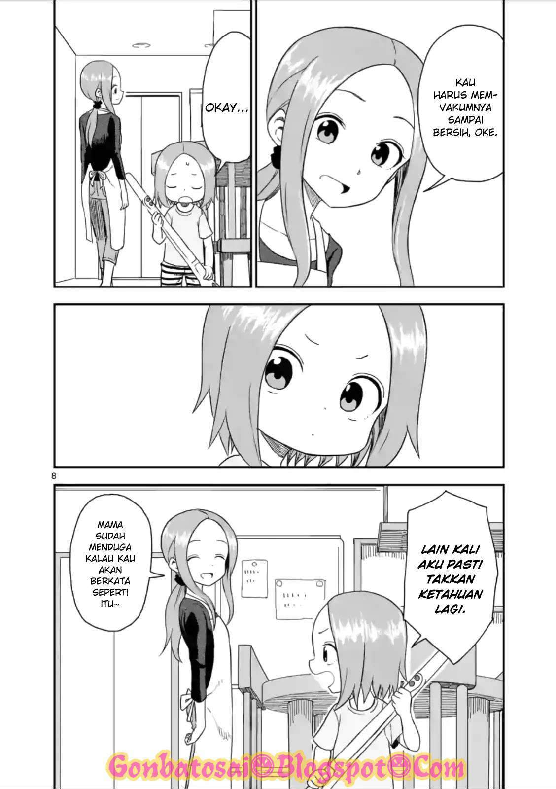 Karakai Jouzu no (Moto) Takagi-san Chapter 46 Bahasa Indonesia