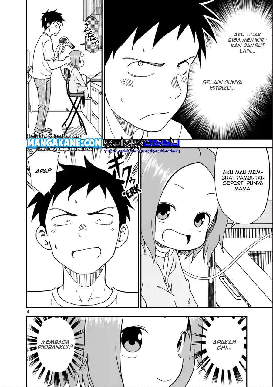 Karakai Jouzu no (Moto) Takagi-san Chapter 84 Bahasa Indonesia