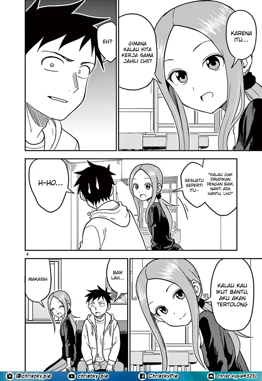 Karakai Jouzu no (Moto) Takagi-san Chapter 133 Bahasa Indonesia