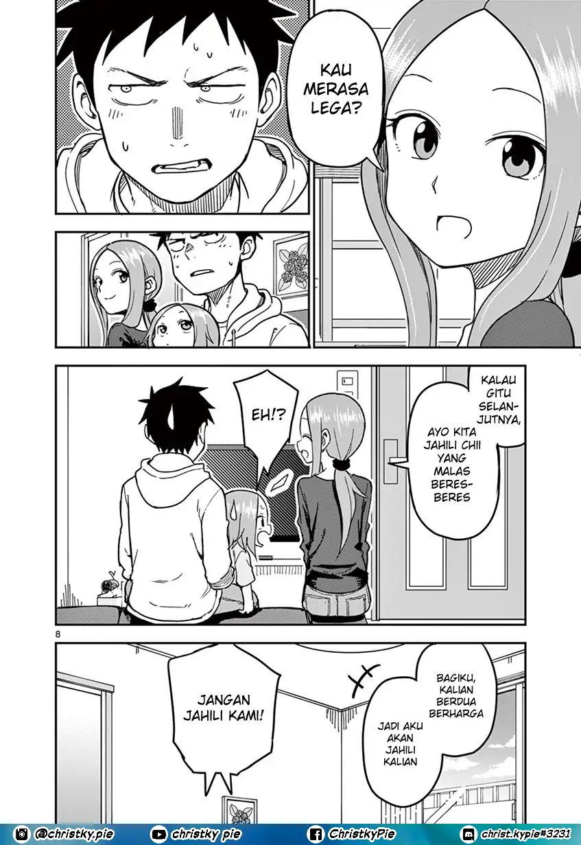 Karakai Jouzu no (Moto) Takagi-san Chapter 133 Bahasa Indonesia