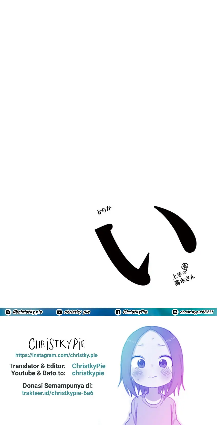 Karakai Jouzu no (Moto) Takagi-san Chapter 133 Bahasa Indonesia