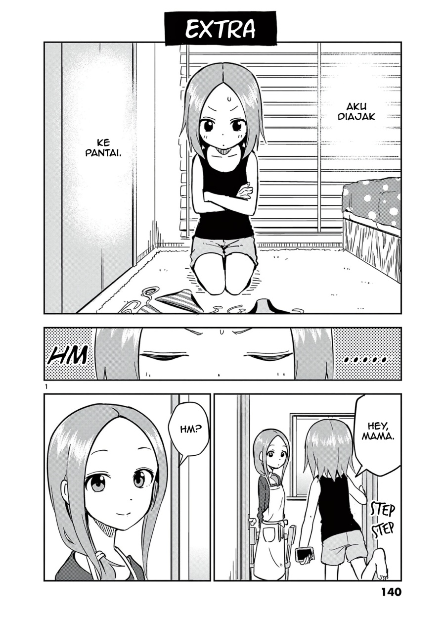 Karakai Jouzu no (Moto) Takagi-san Chapter 166.5 Bahasa Indonesia