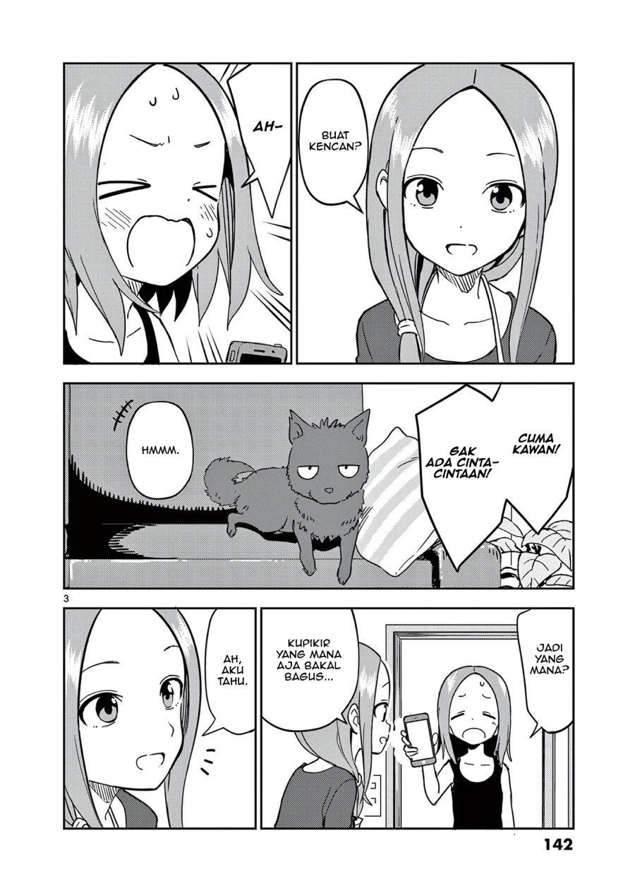 Karakai Jouzu no (Moto) Takagi-san Chapter 166.5 Bahasa Indonesia