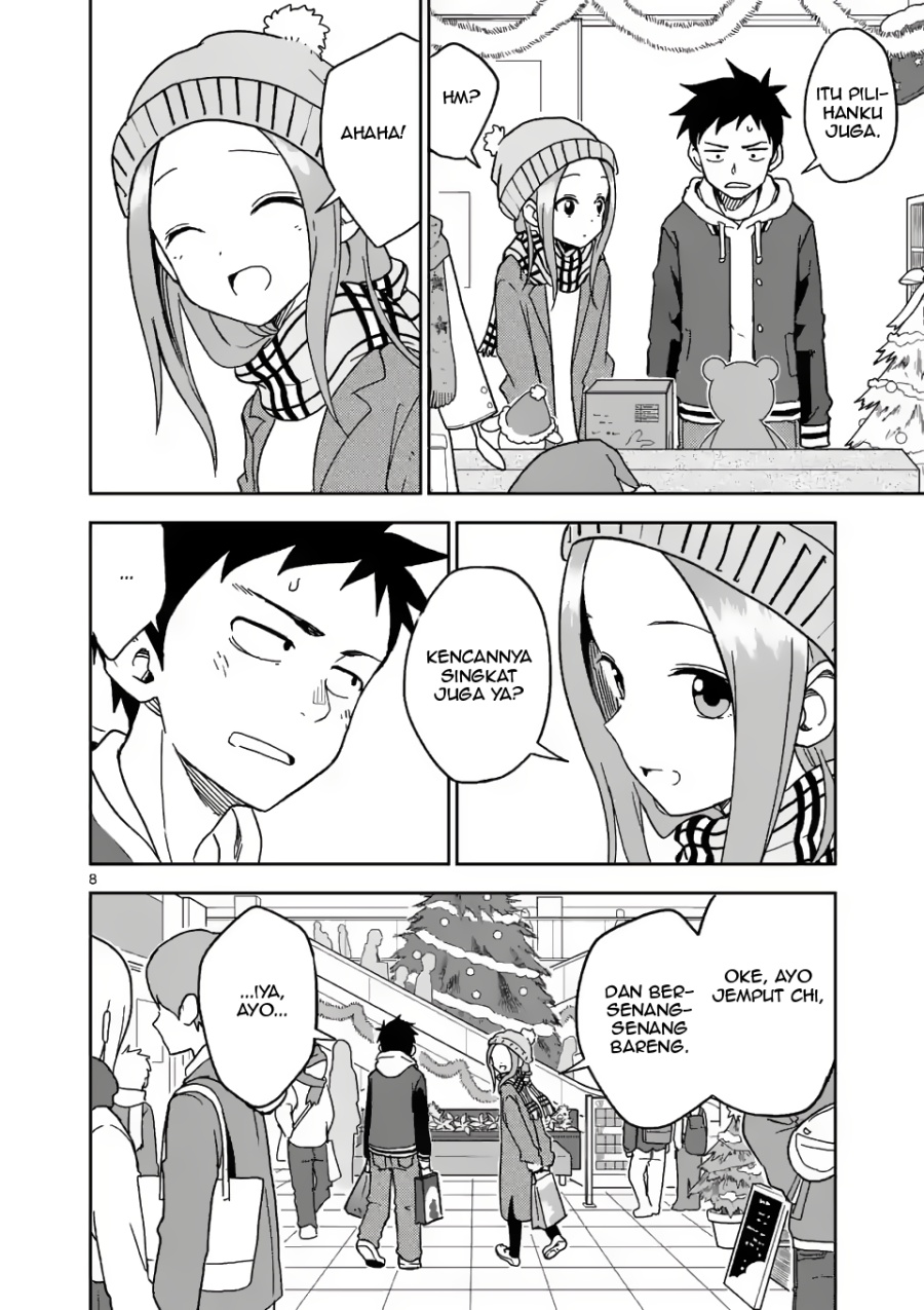 Karakai Jouzu no (Moto) Takagi-san chapter 166