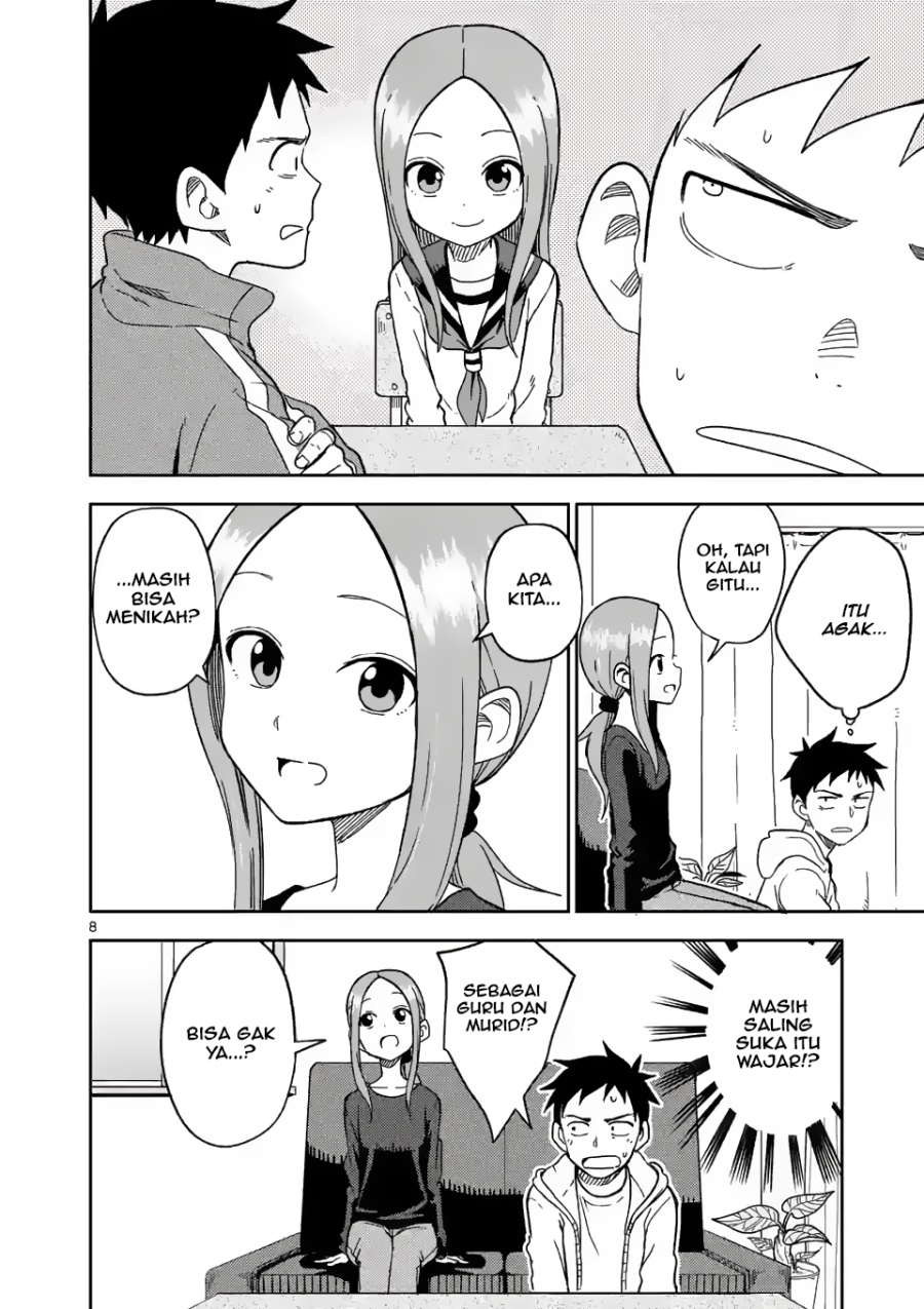 Karakai Jouzu no (Moto) Takagi-san chapter 168