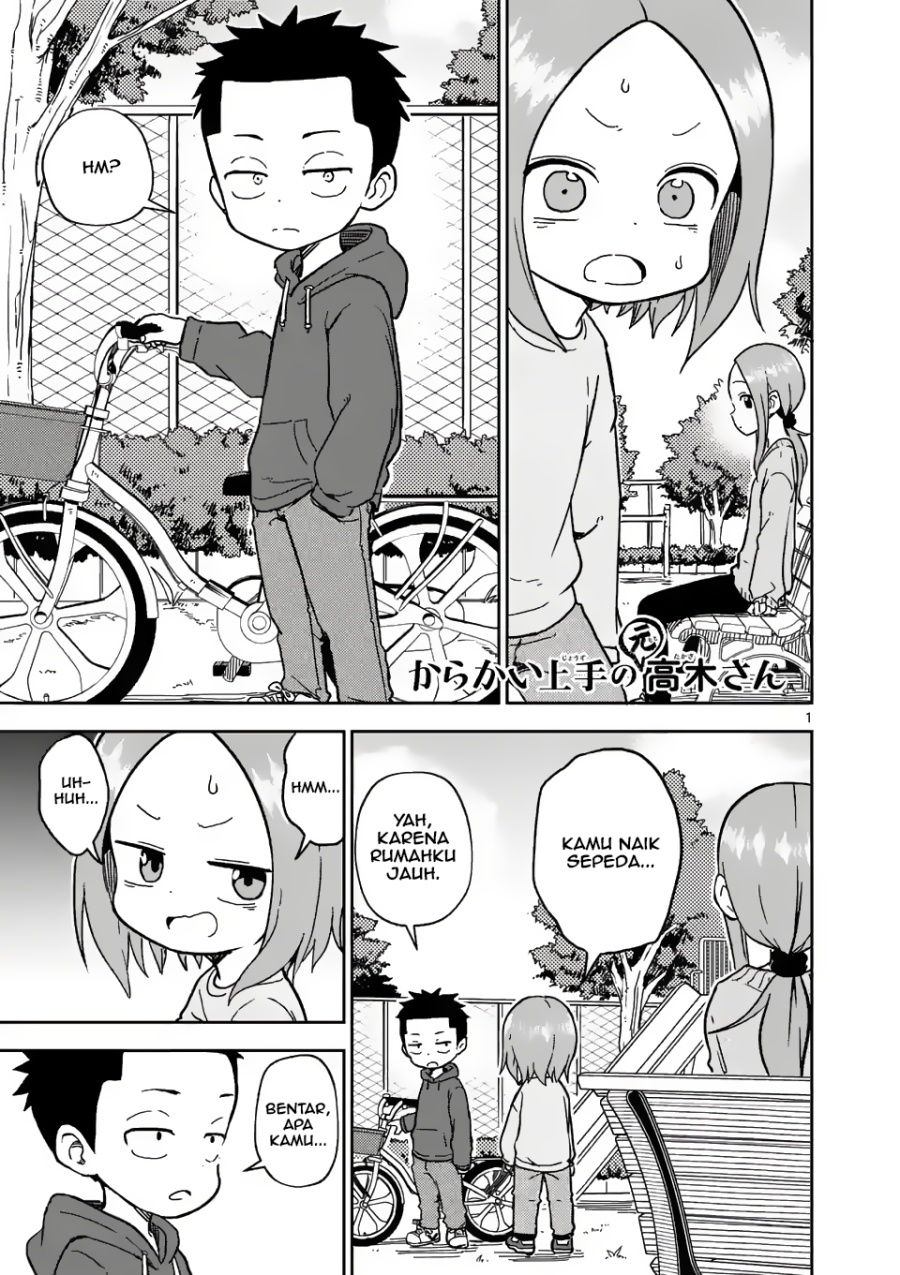 Karakai Jouzu no (Moto) Takagi-san chapter 171