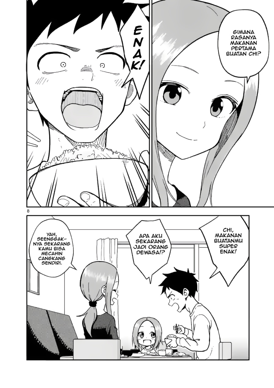 Karakai Jouzu no (Moto) Takagi-san chapter 174