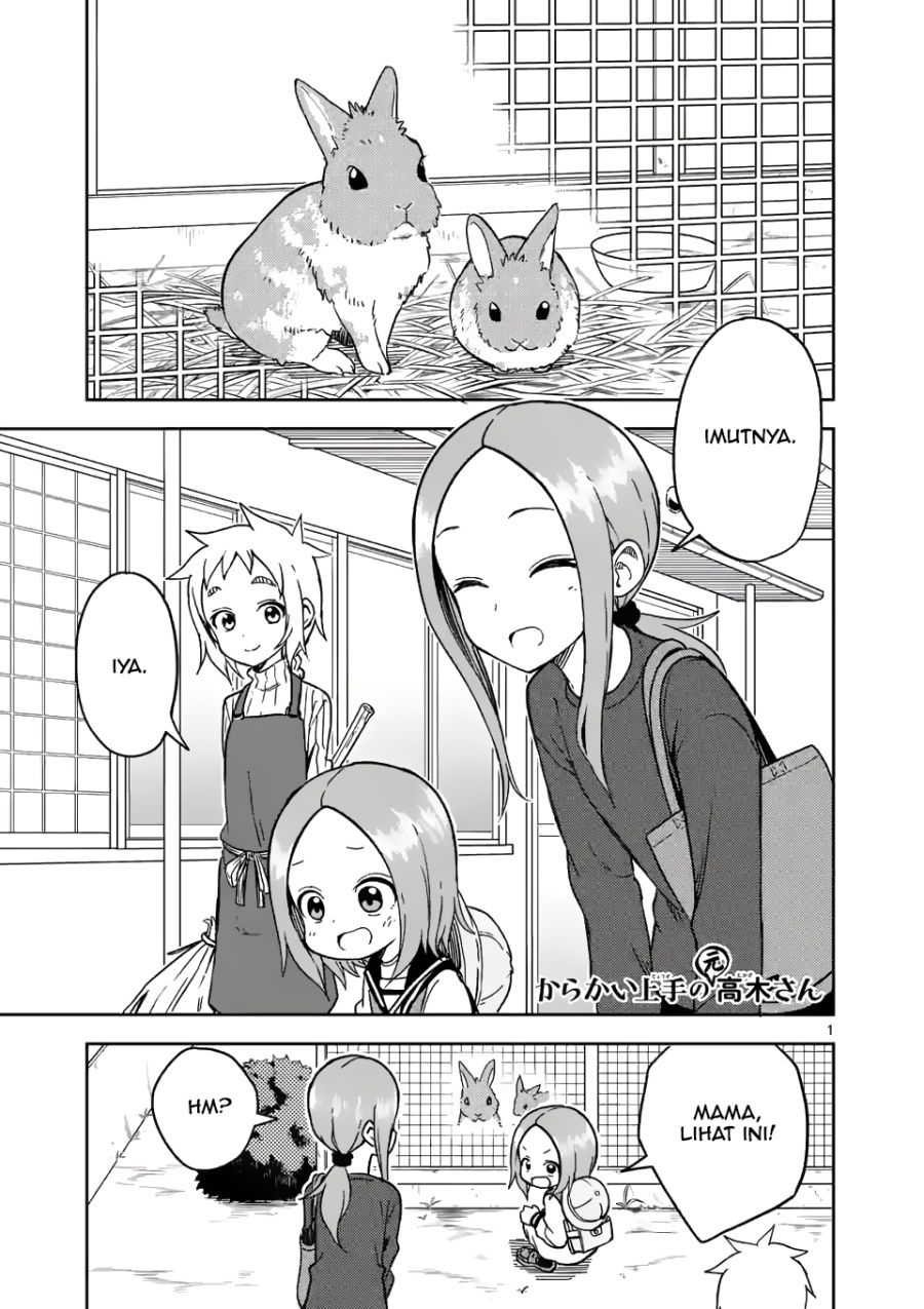 Karakai Jouzu no (Moto) Takagi-san Chapter 180 Bahasa Indonesia