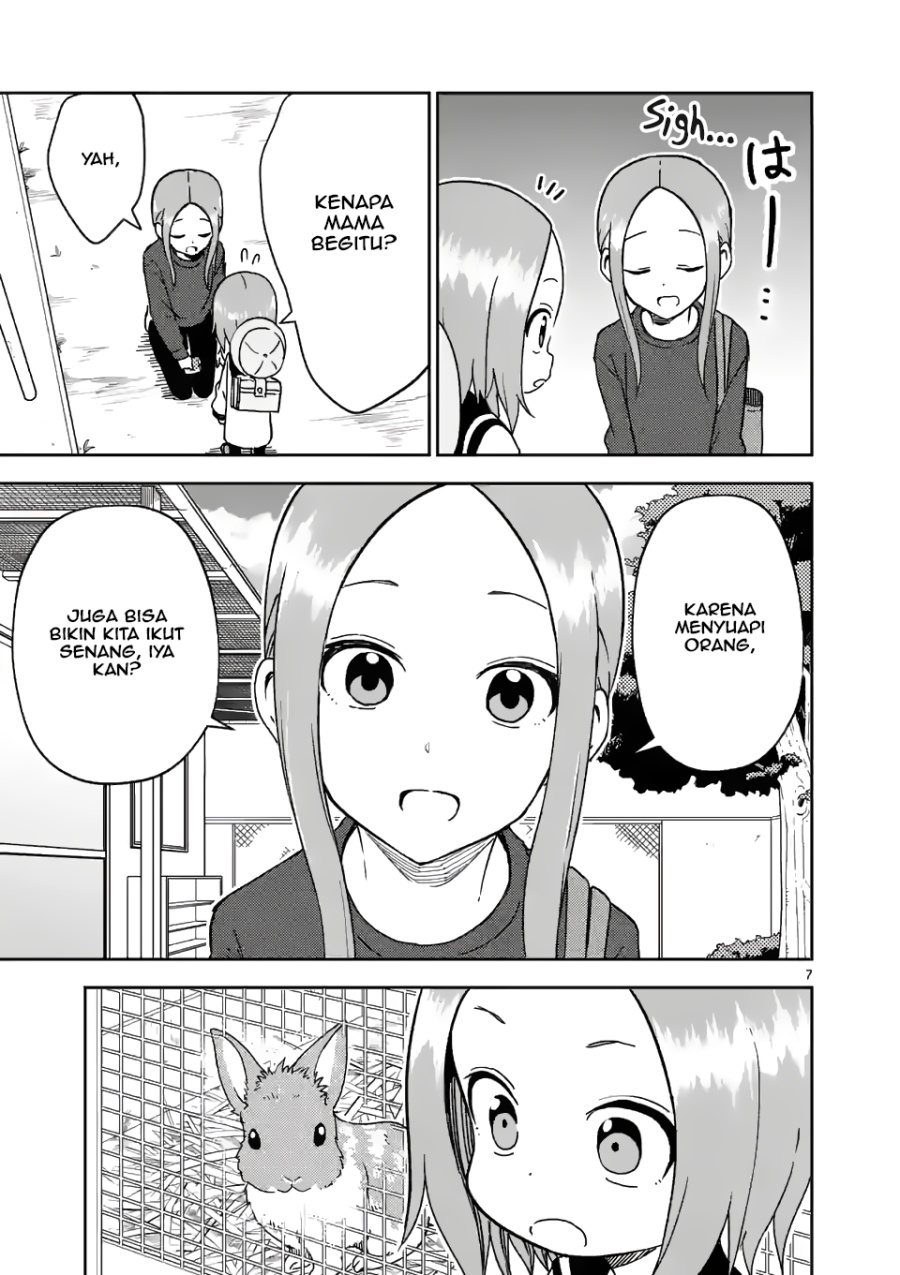 Karakai Jouzu no (Moto) Takagi-san Chapter 180 Bahasa Indonesia