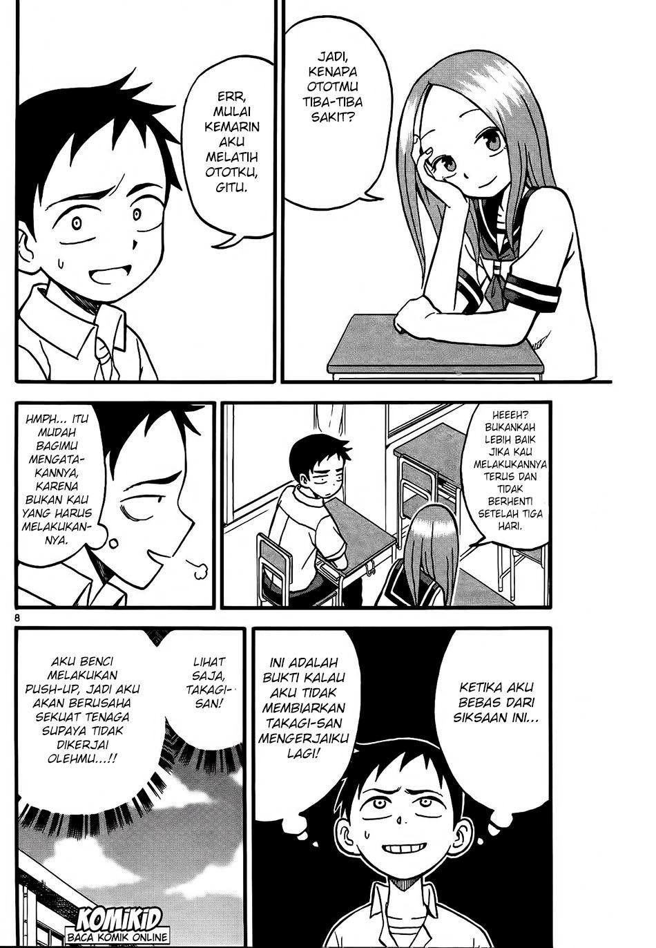 Karakai Jouzu no Takagi-san Chapter 04 Bahasa Indonesia