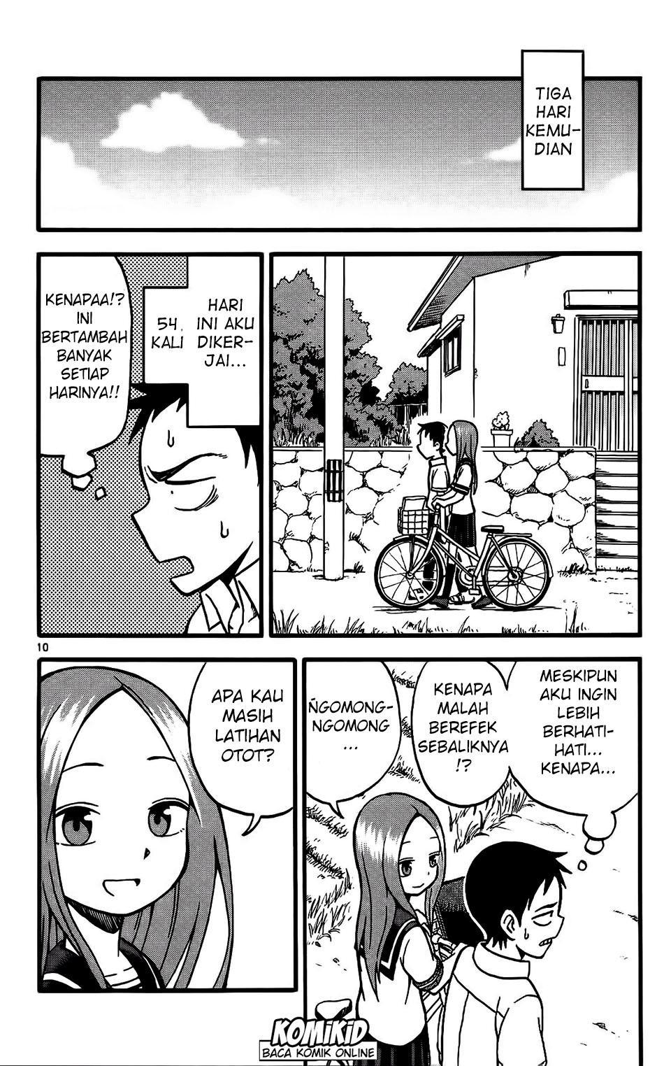 Karakai Jouzu no Takagi-san Chapter 04 Bahasa Indonesia