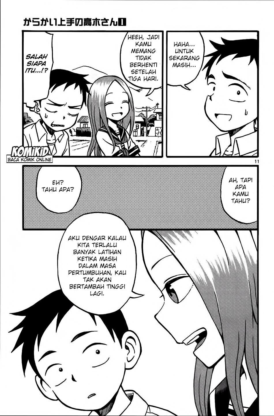 Karakai Jouzu no Takagi-san Chapter 04 Bahasa Indonesia