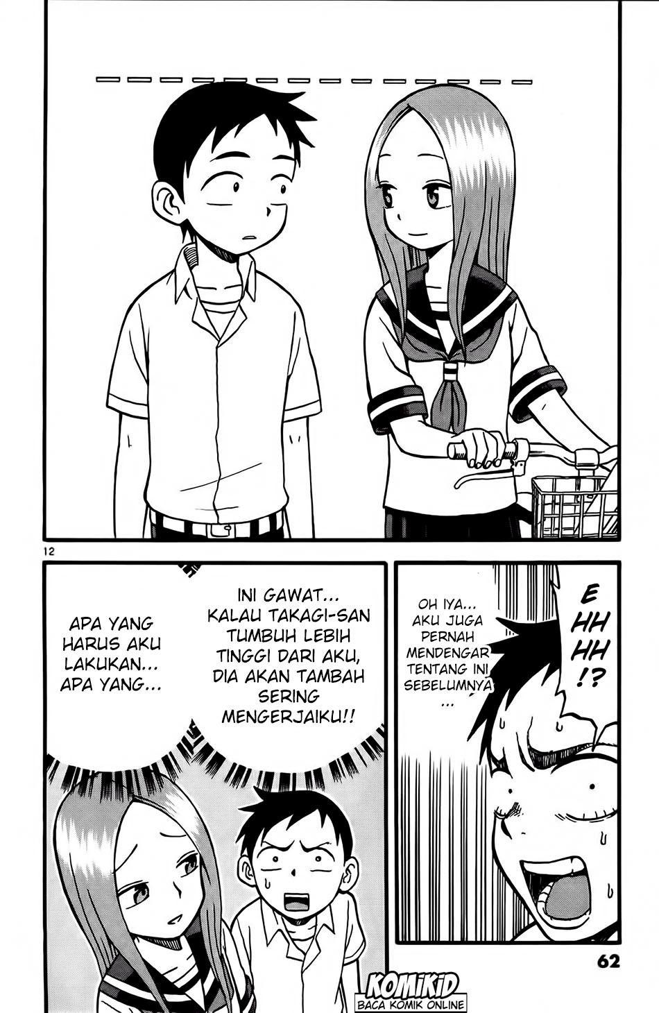 Karakai Jouzu no Takagi-san Chapter 04 Bahasa Indonesia