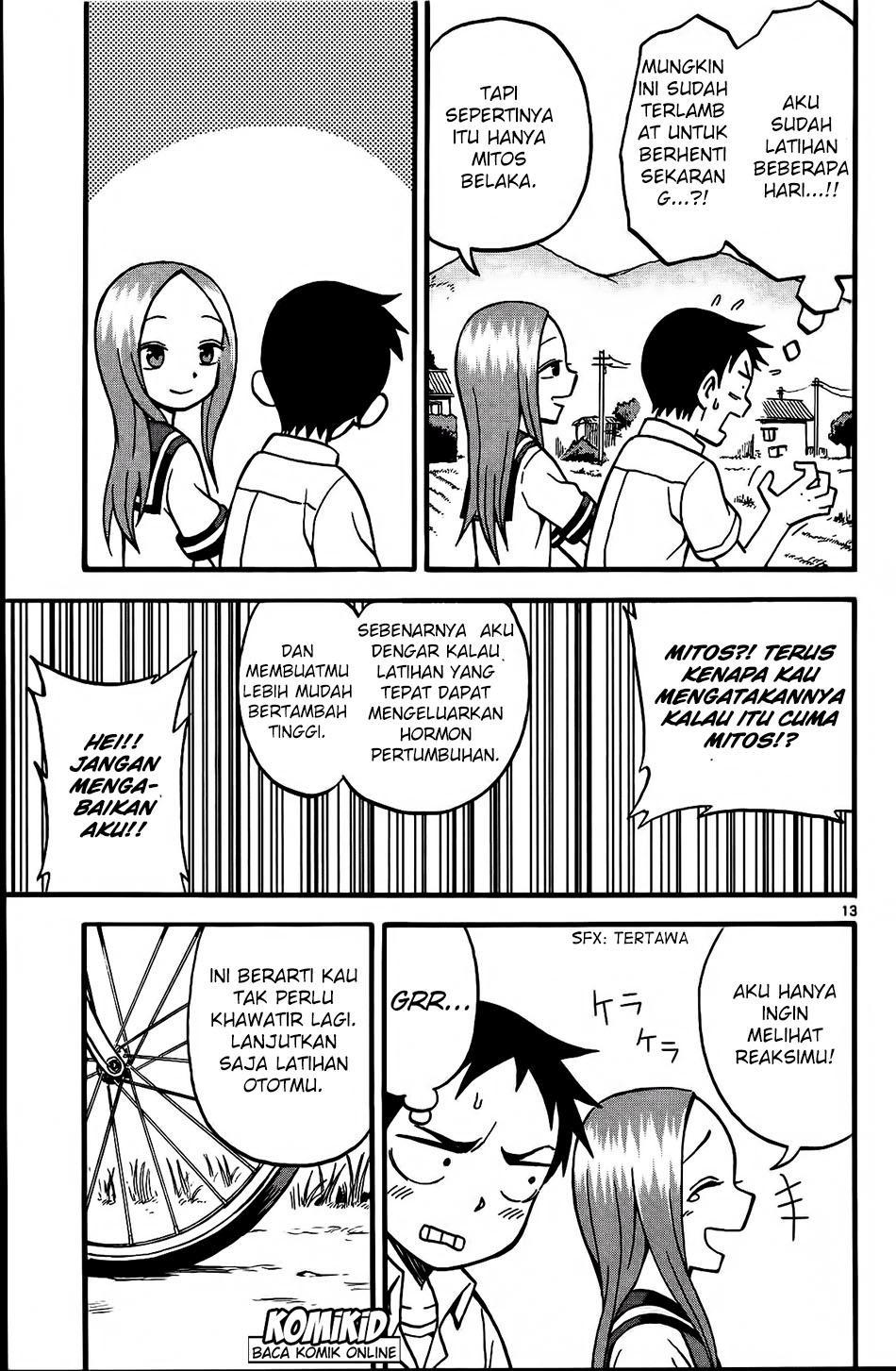 Karakai Jouzu no Takagi-san Chapter 04 Bahasa Indonesia