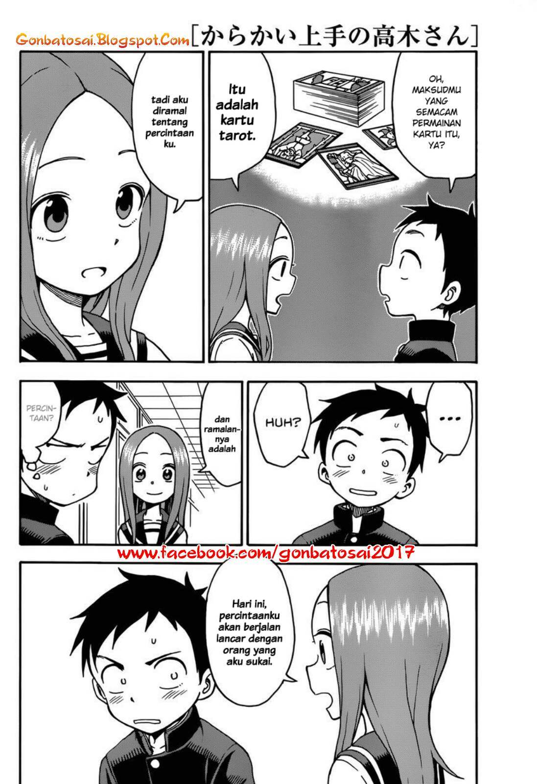 Karakai Jouzu no Takagi-san Chapter 29 Bahasa Indonesia