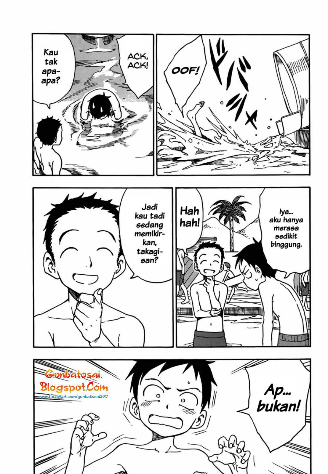 Karakai Jouzu no Takagi-san Chapter 58 Bahasa Indonesia