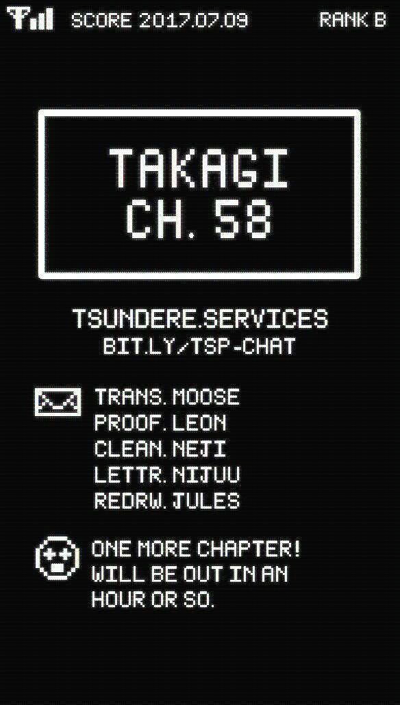 Karakai Jouzu no Takagi-san Chapter 58 Bahasa Indonesia