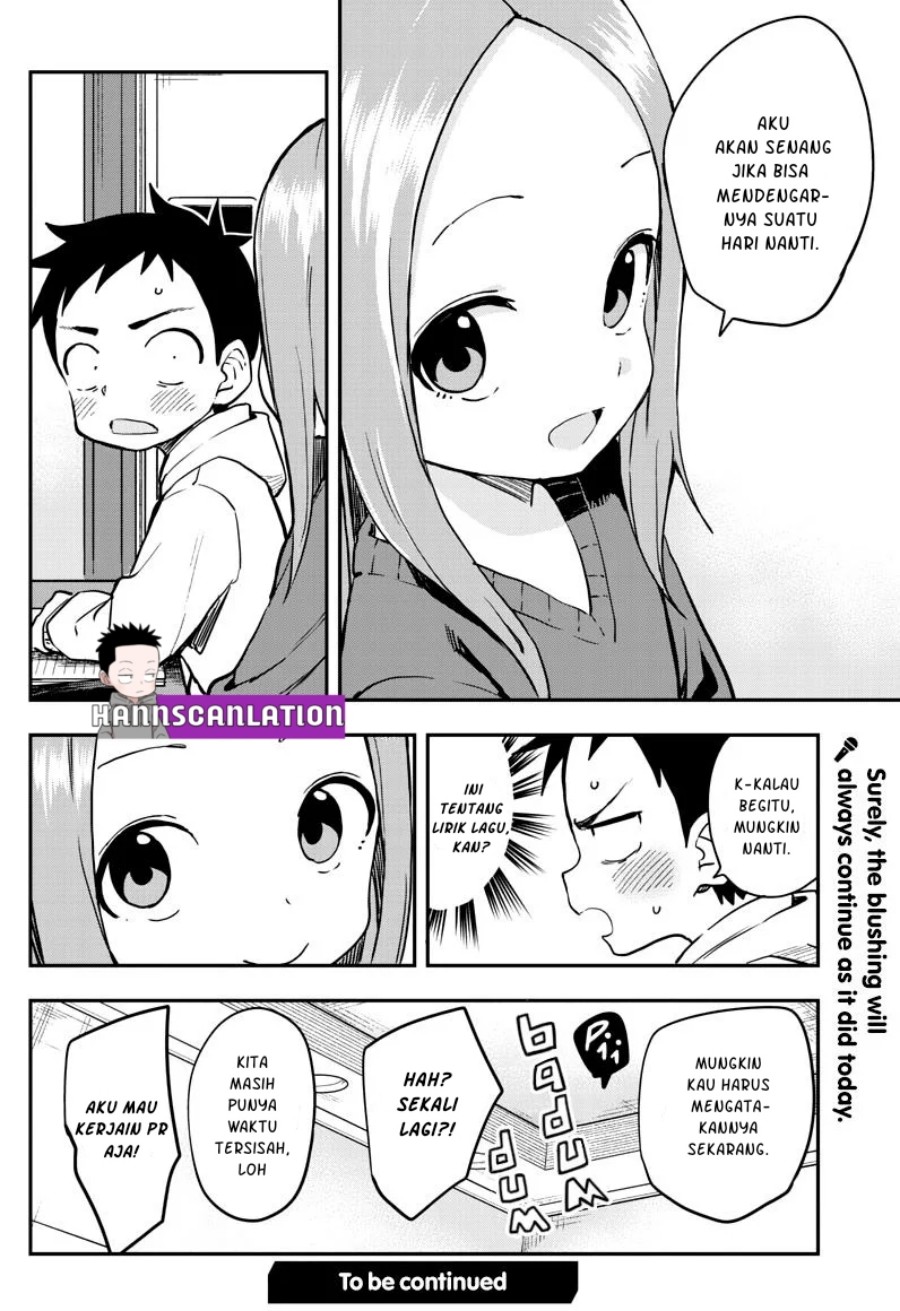 Karakai Jouzu no Takagi-san Chapter 171 Bahasa Indonesia