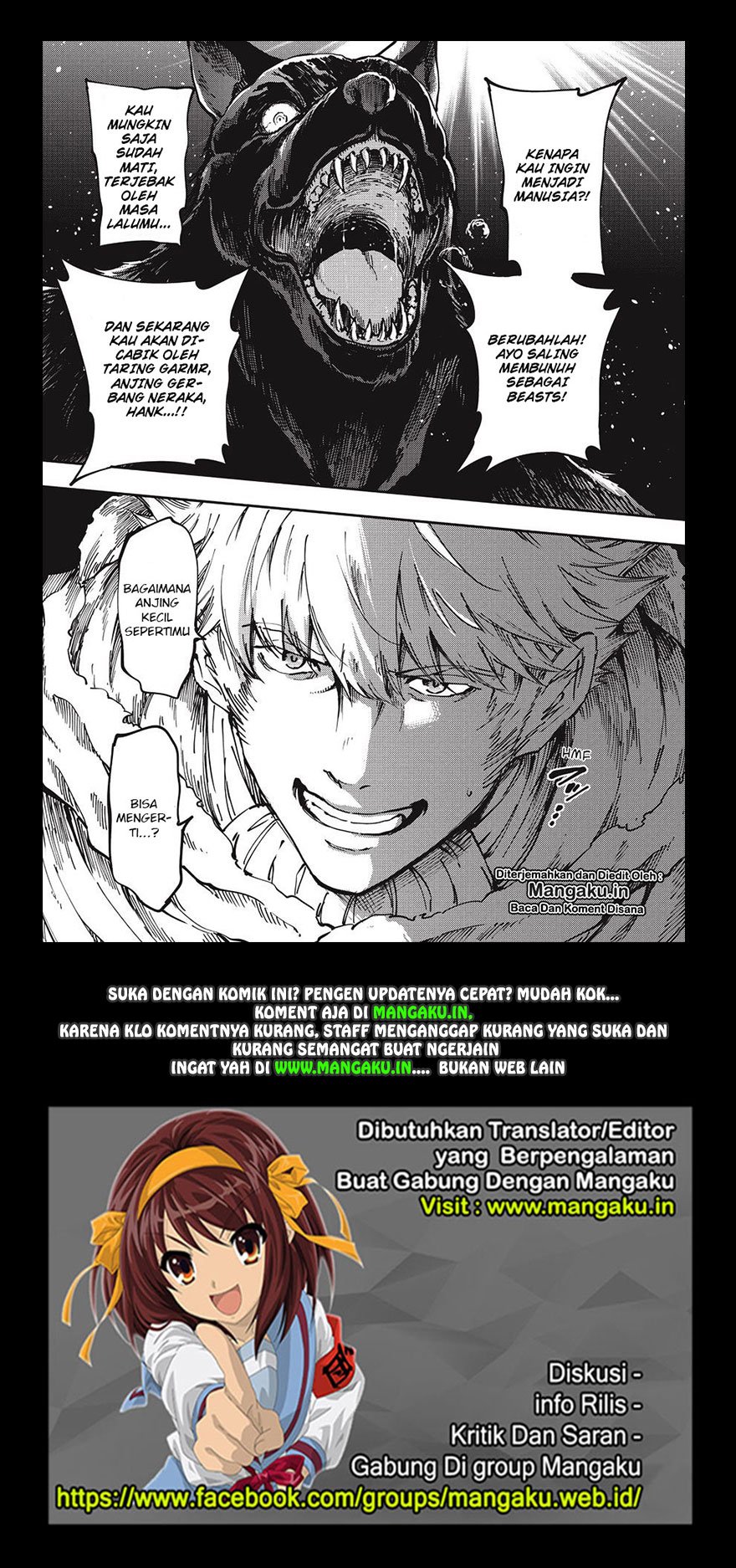 Katsute Kami Datta Kemonotachi e Chapter 17 Bahasa Indonesia