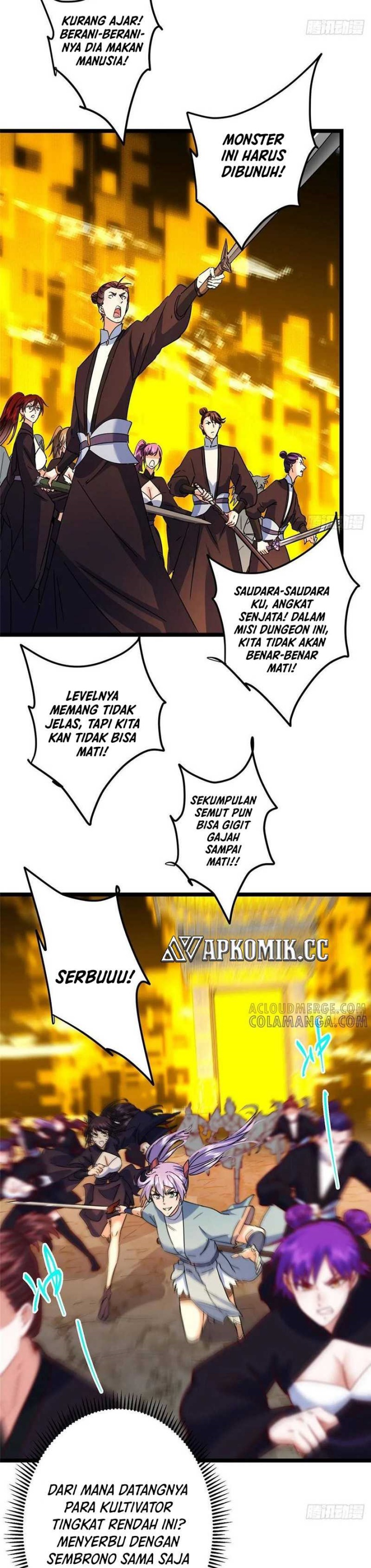 Keep A Low Profile, Sect Leader Chapter 529 Bahasa Indonesia