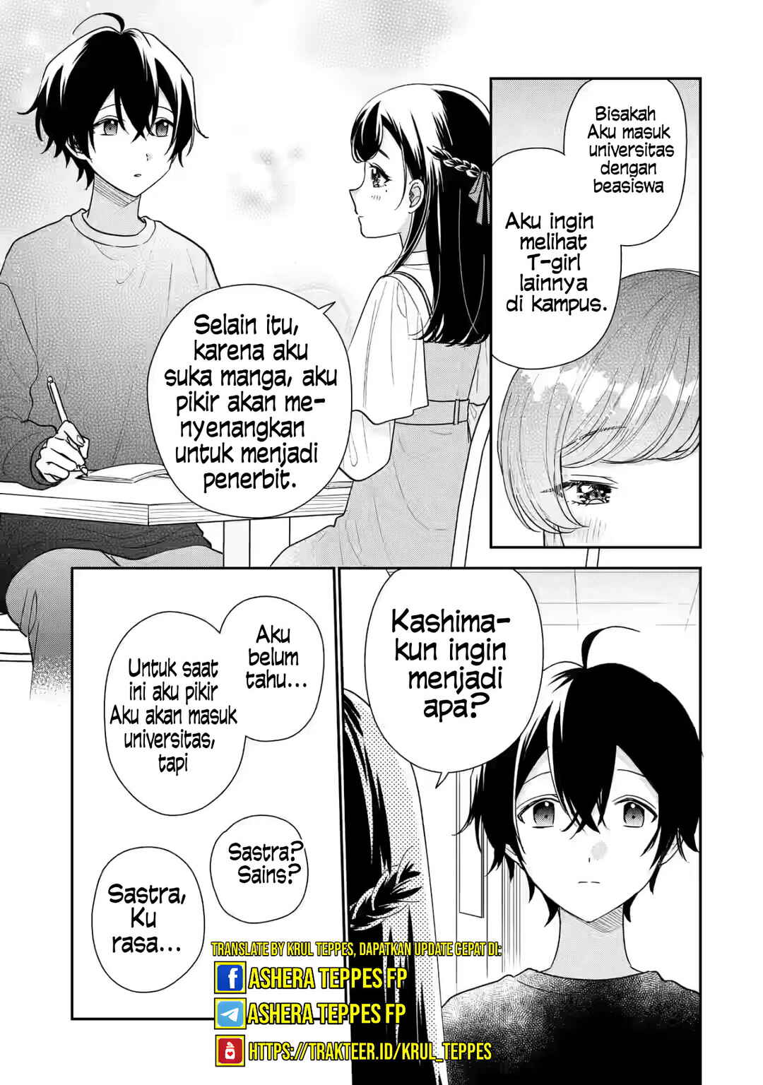 Keiken Zumi na Kimi to, Keikein Zero na Ore ga, Otsukiai Suru Hanashi Chapter 22 Bahasa Indonesia