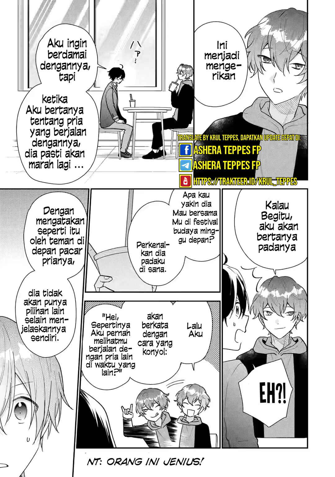 Keiken Zumi na Kimi to, Keikein Zero na Ore ga, Otsukiai Suru Hanashi Chapter 22 Bahasa Indonesia