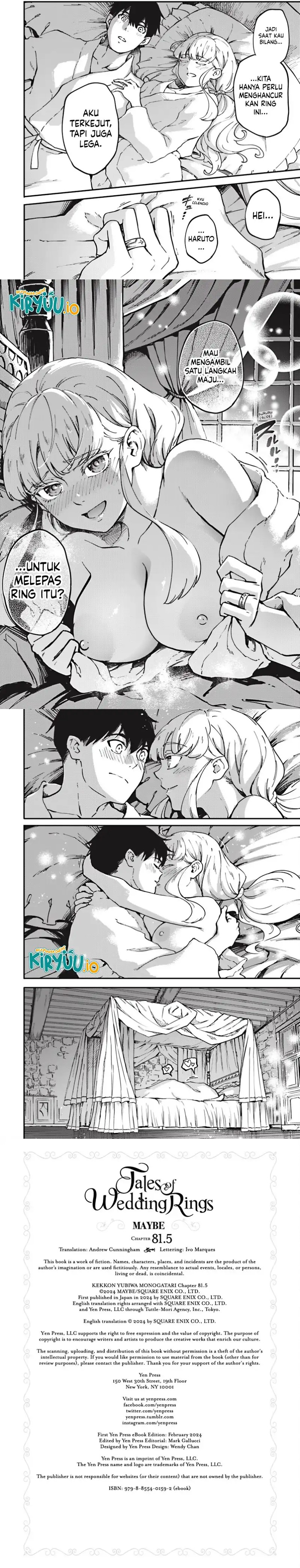 Kekkon Yubiwa Monogatari Chapter 81.5 Bahasa Indonesia