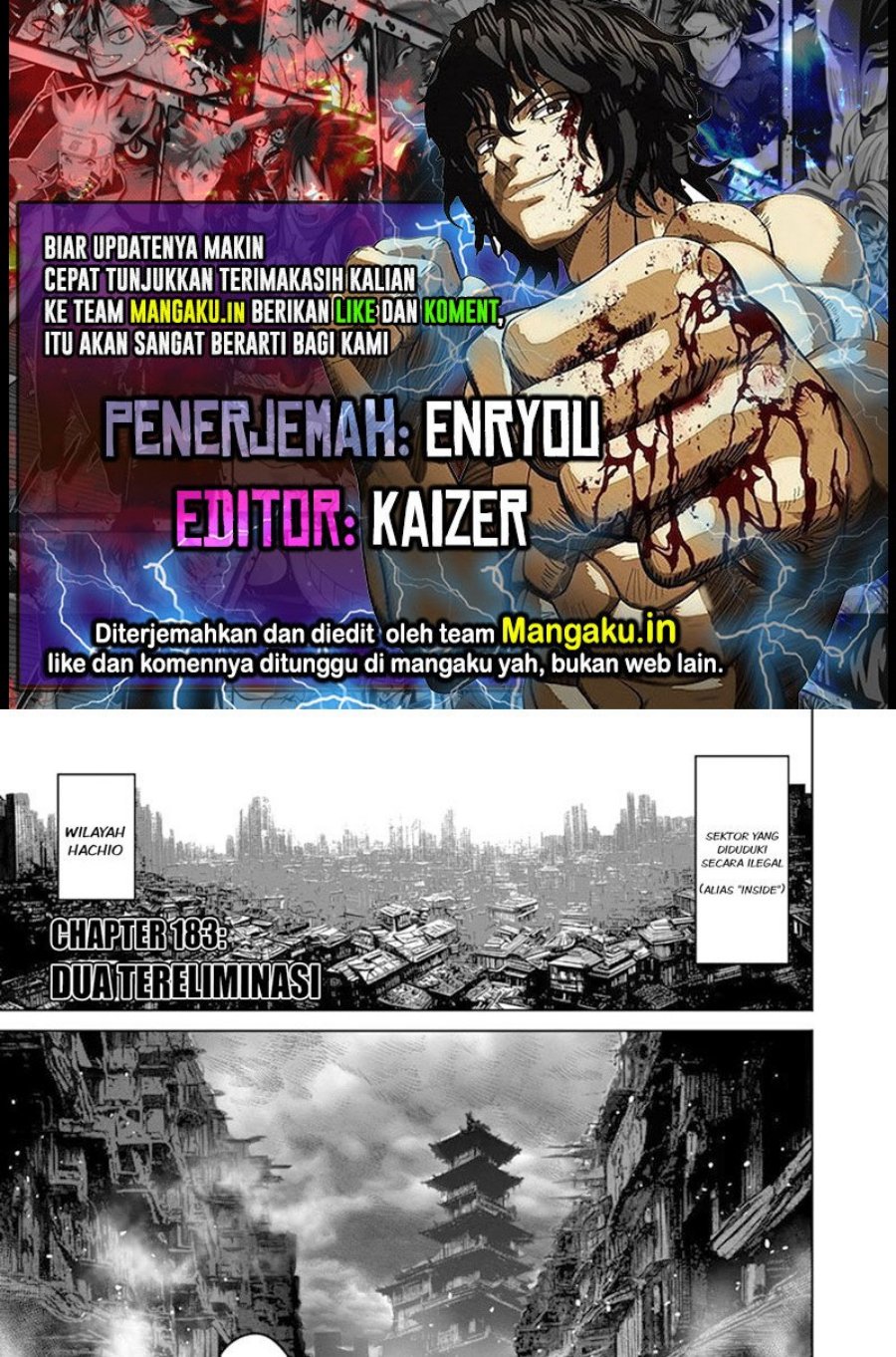Kengan Omega Chapter 183 Bahasa Indonesia